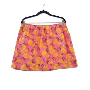 Jcrew Size M Pineapple skirt
